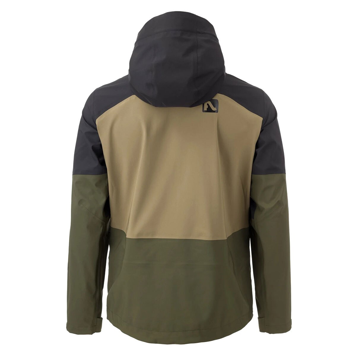 Flylow Malone Jacket Men's in Black Capers Evergreen